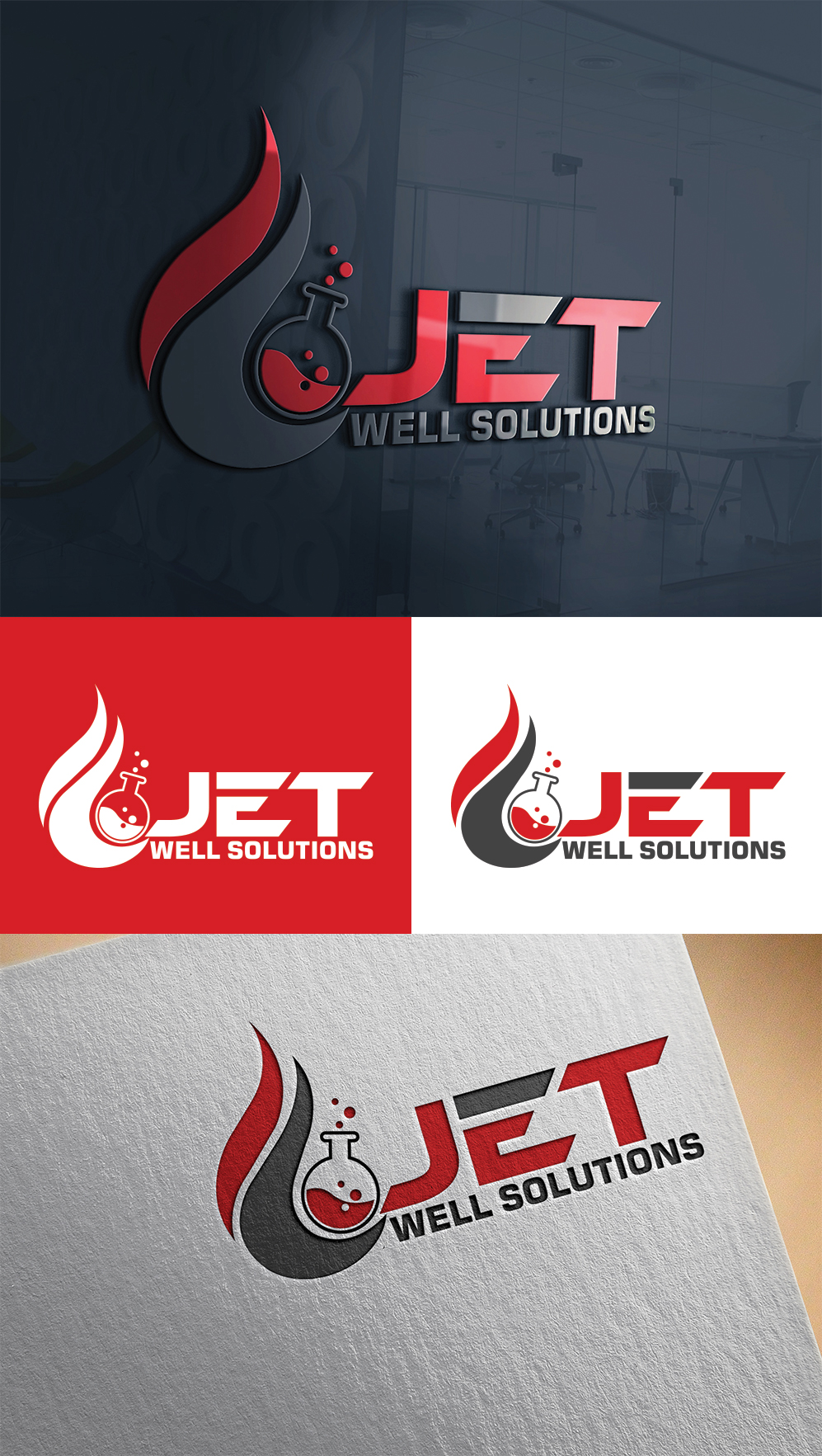 Logo Design by Imran_me for JET Well Solutions  | Design #35560278