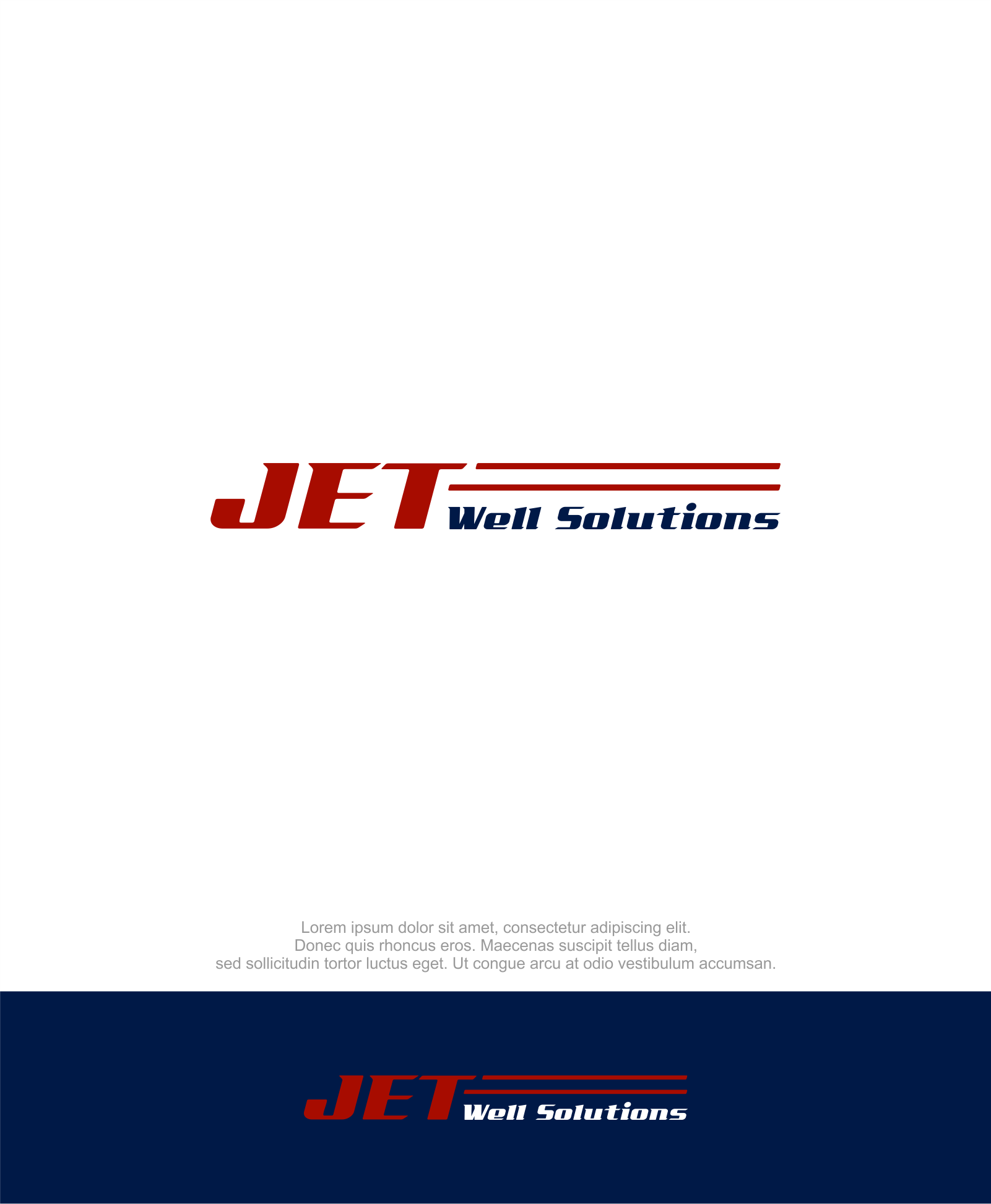 Logo-Design von M.Syaiful Huda für JET Well Solutions  | Design #35555189