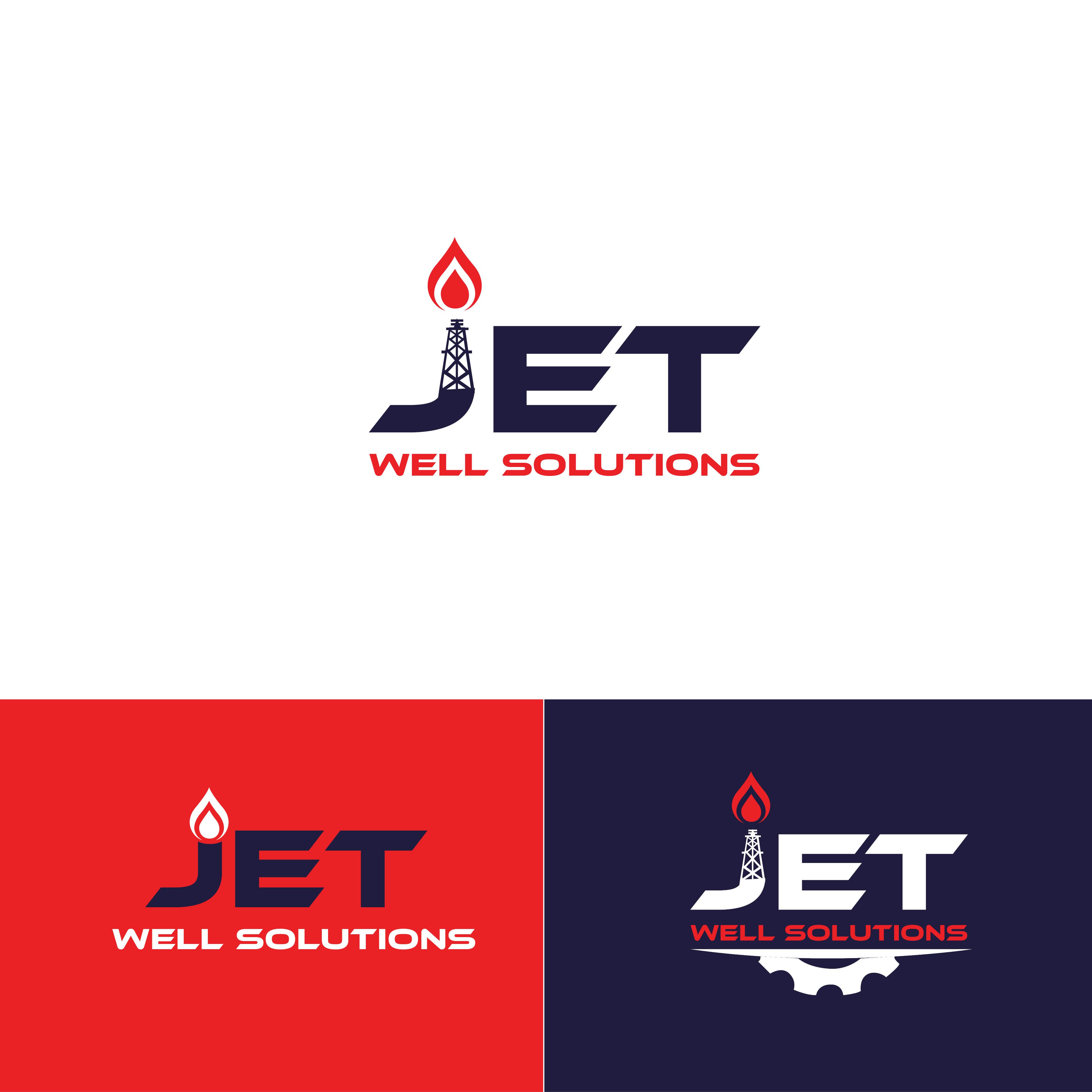 Logo Design by Sampath m for JET Well Solutions  | Design #35555341