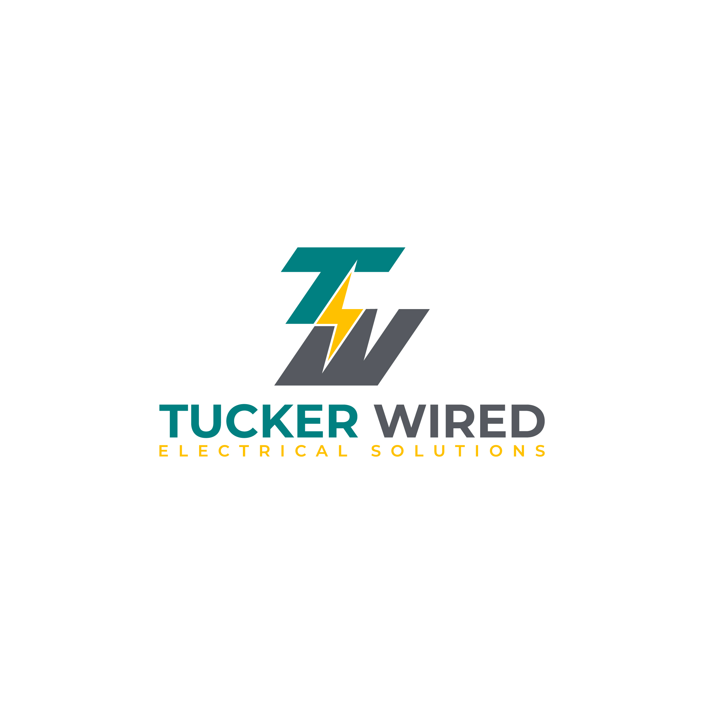 Design de Logo par Aljune Castro Designs pour TUCKER WIRED ELECTRICAL SOLUTIONS  | Design #35560036