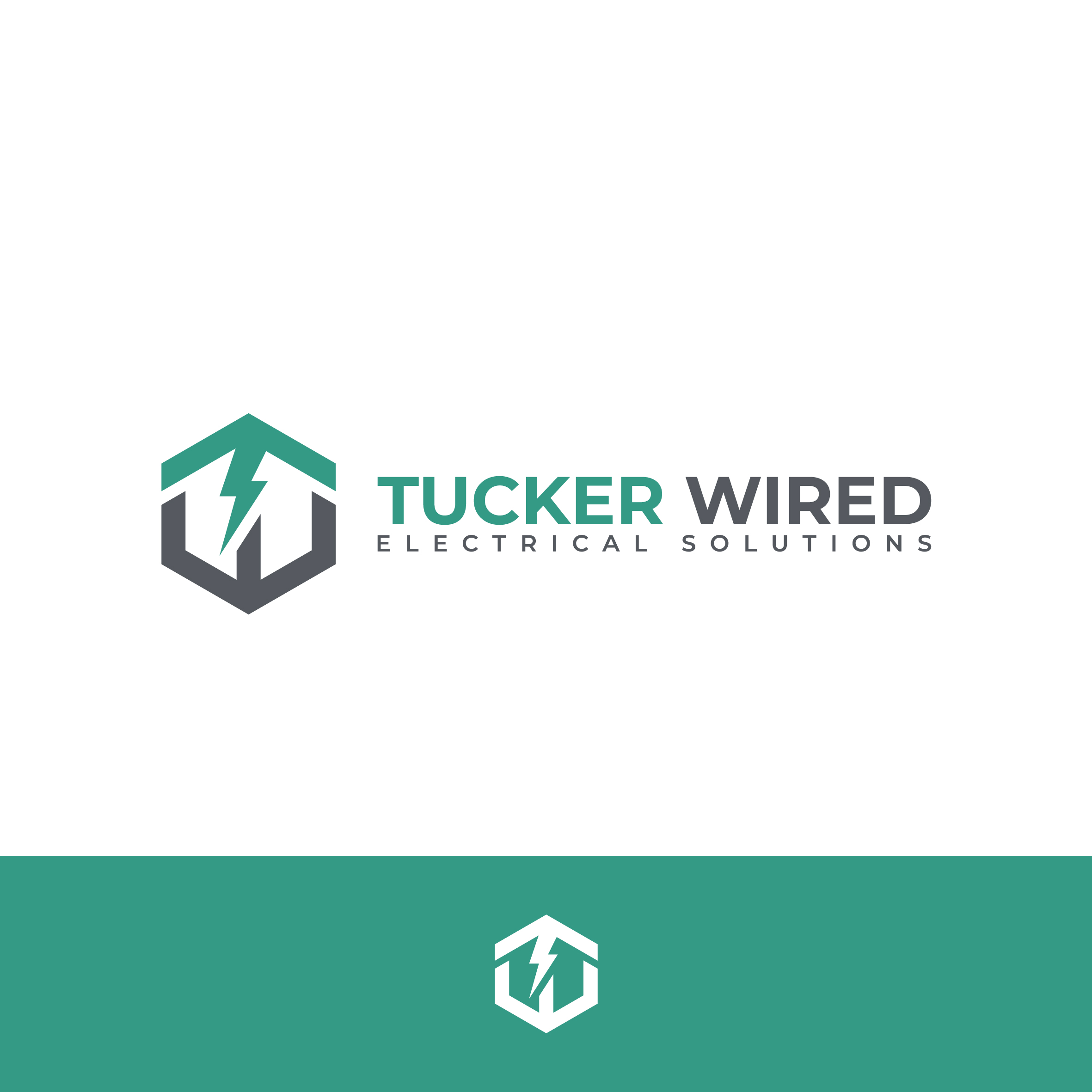 Design de Logo par Aljune Castro Designs pour TUCKER WIRED ELECTRICAL SOLUTIONS  | Design #35562127