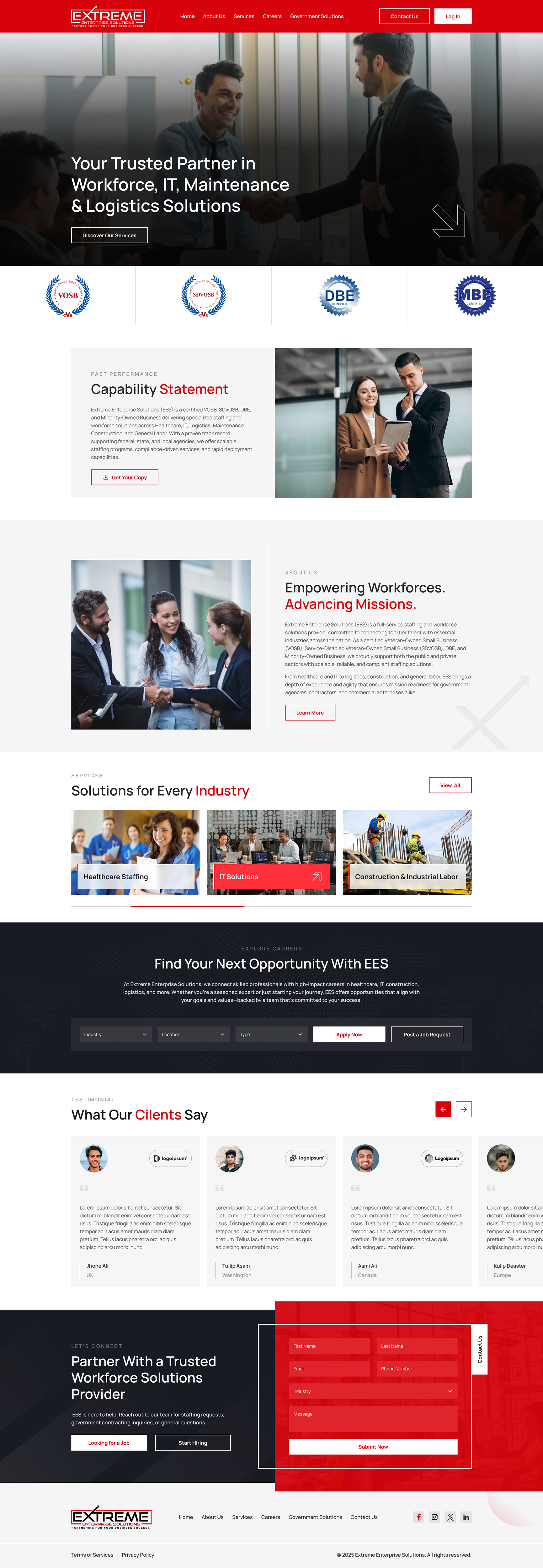 Web Design by IDesign1606 for this project | Design #35581111