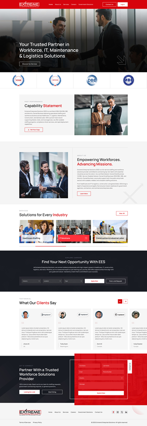 Web Design by IDesign1606 for this project | Design: #35581111