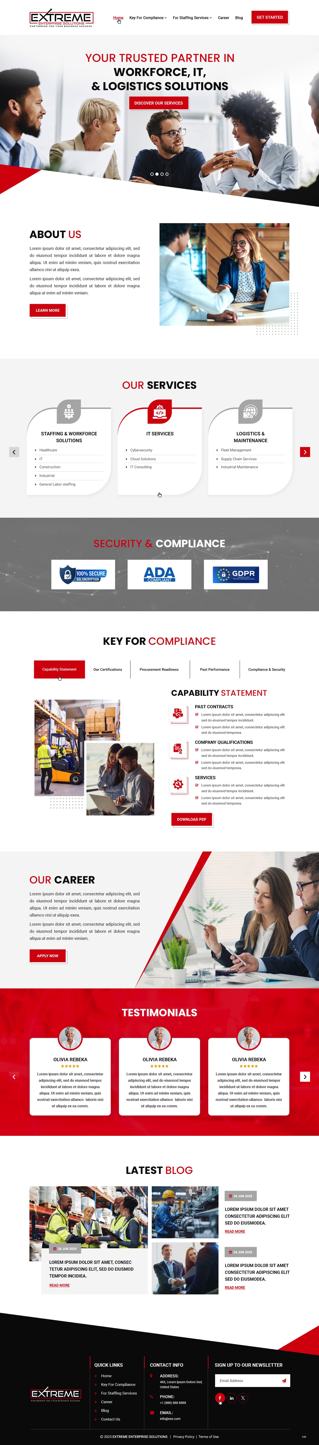 Web Design by pb for this project | Design #35566846