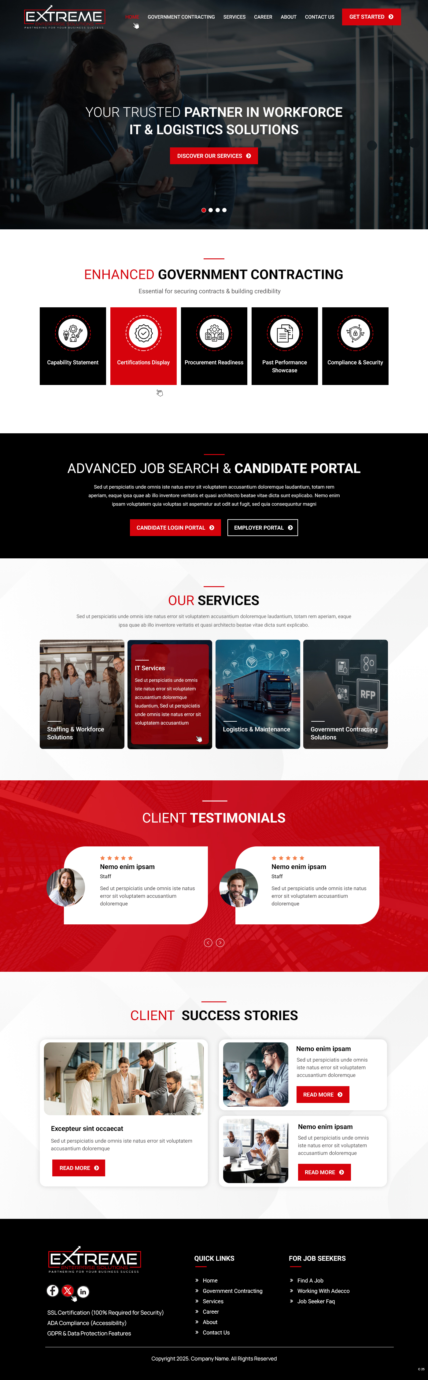 Web Design by pb for this project | Design #35566850