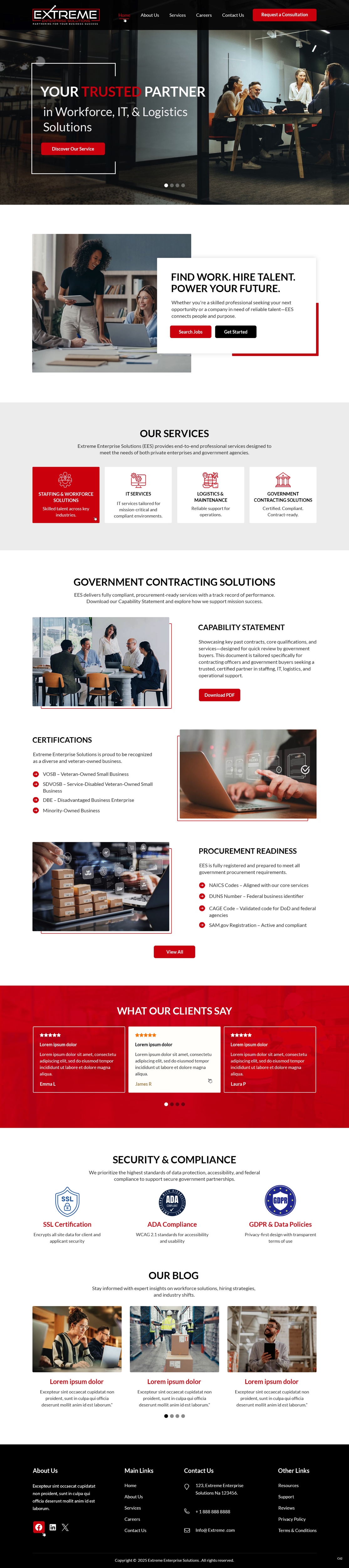 Web Design by pb for this project | Design #35566859