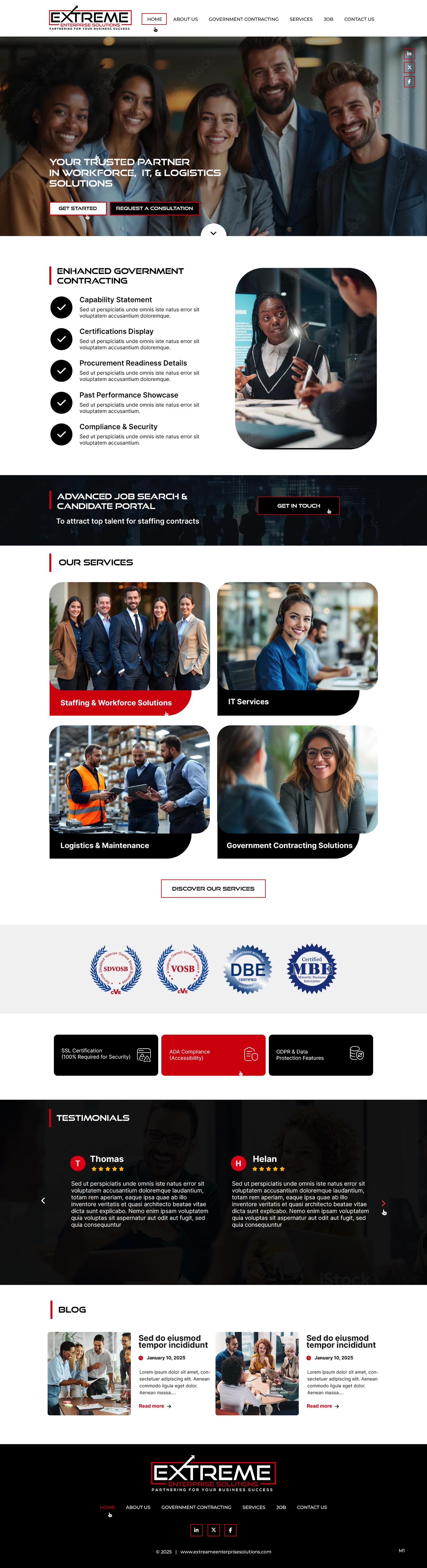 Web Design by pb for this project | Design #35572791