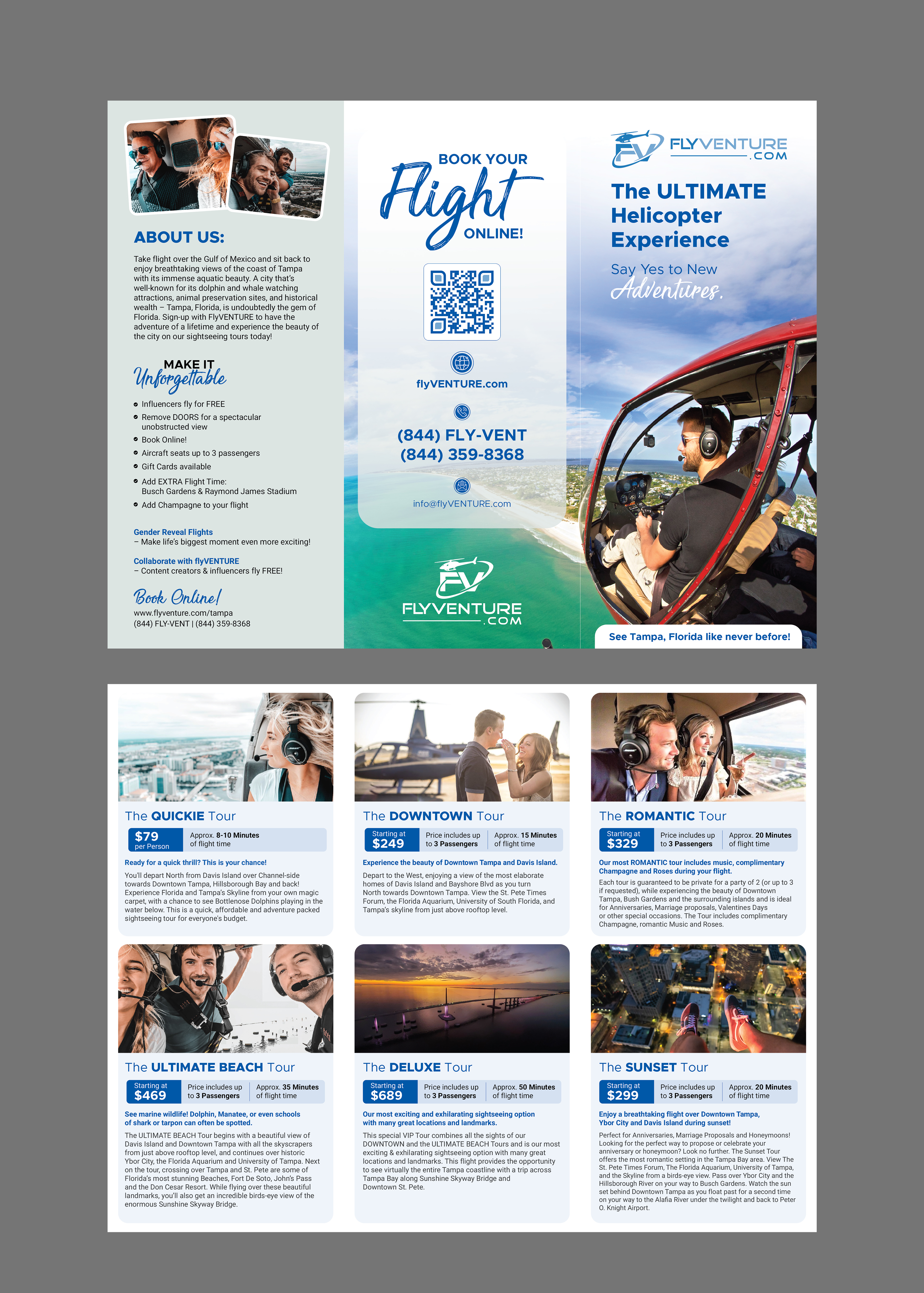Flyer Design by thedesignstar for Heli Aviation Florida, LLC | Design #35572153