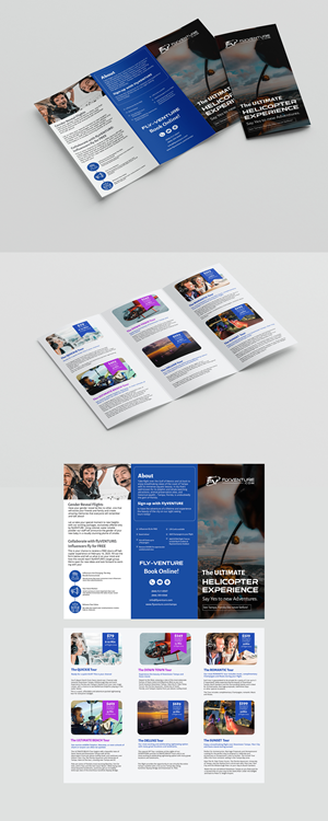 Diseño de Flyer por Design Motion para Heli Aviation Florida, LLC | Diseño: #35571024