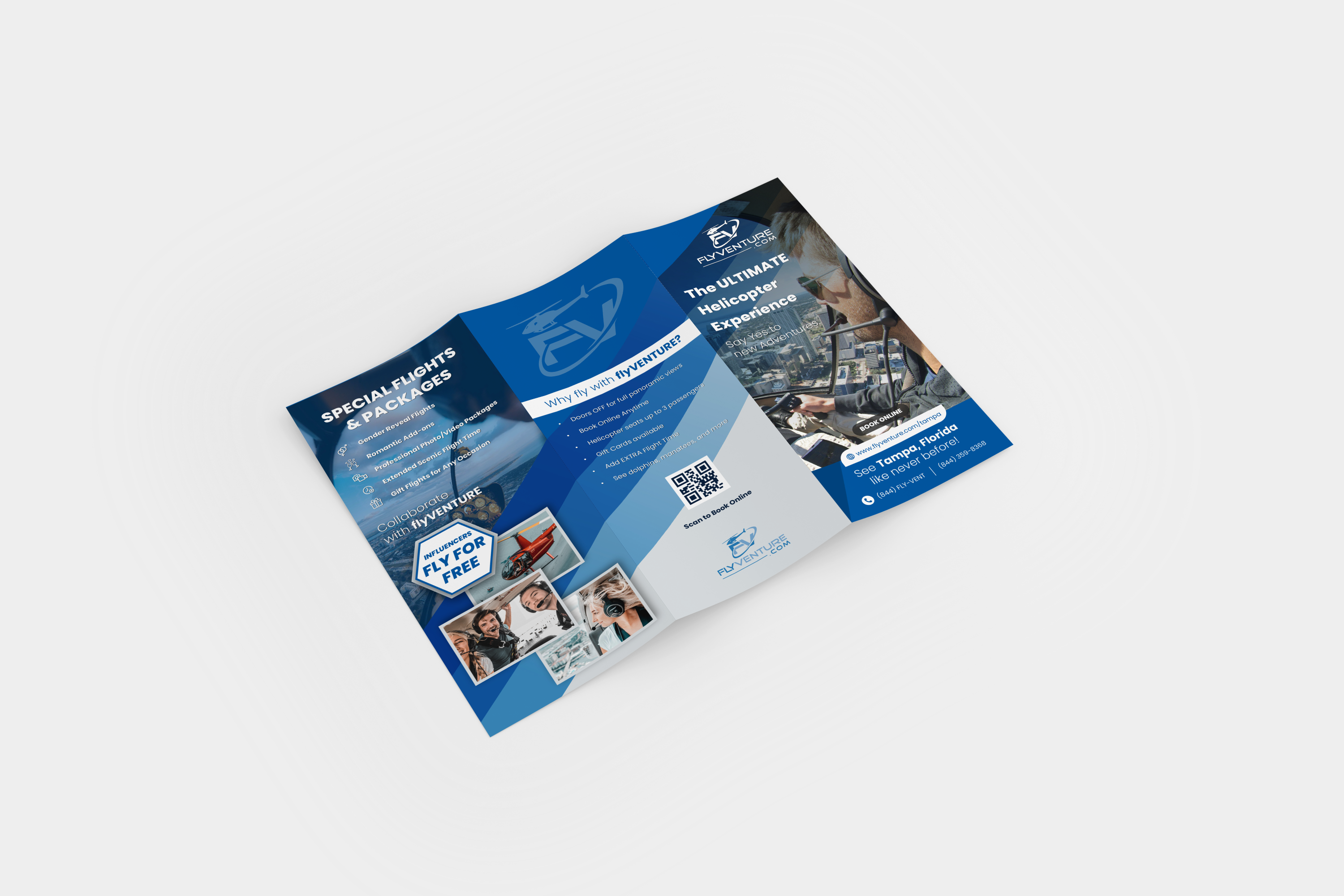 Flyer Design by Designed by MS for Heli Aviation Florida, LLC | Design #35565122