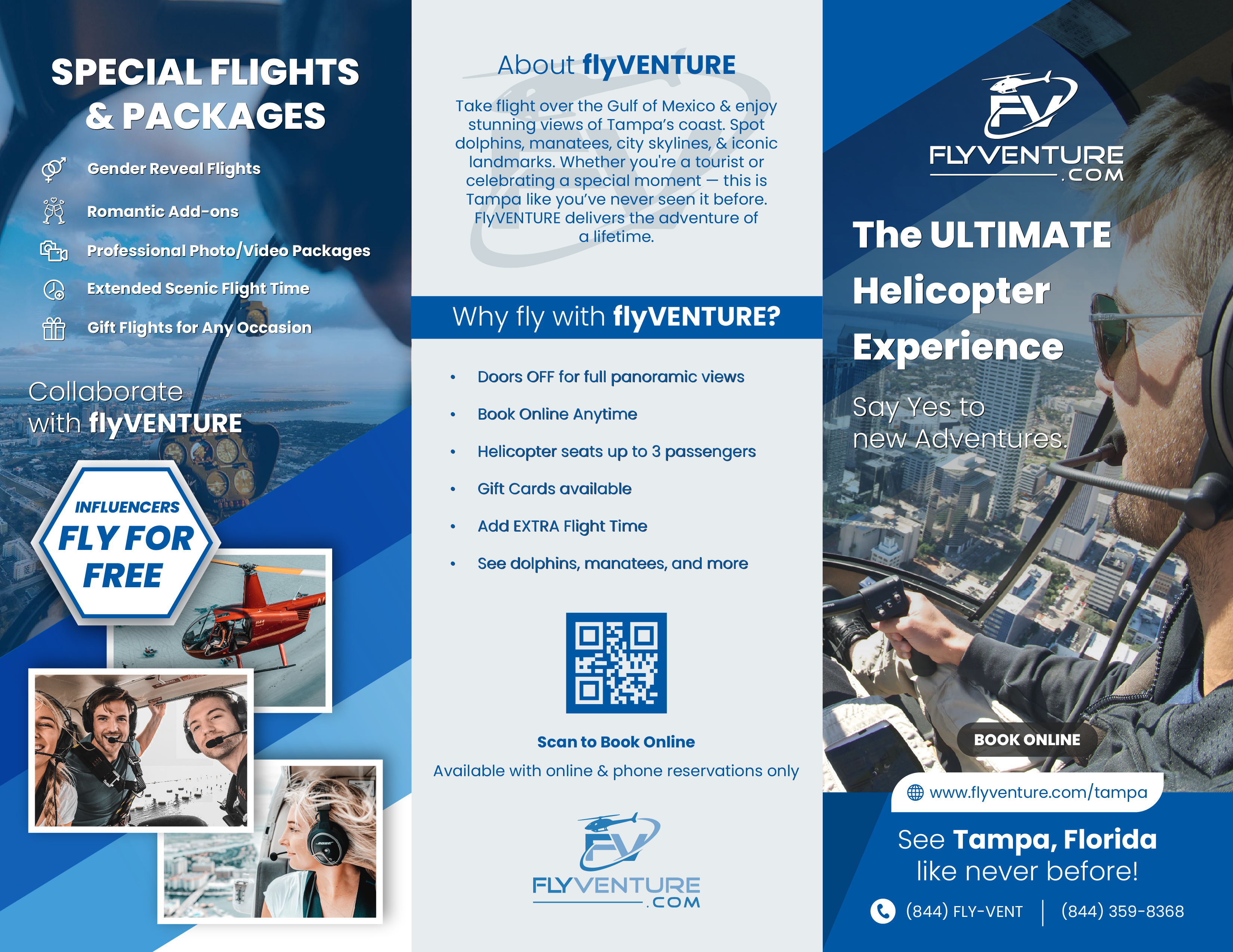 Flyer Design by Designed by MS for Heli Aviation Florida, LLC | Design #35567639