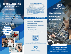 Flyer Design by Designed by MS for Heli Aviation Florida, LLC | Design: #35567639