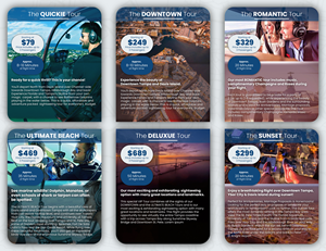 Flyer Design by Designed by MS for Heli Aviation Florida, LLC | Design: #35567640