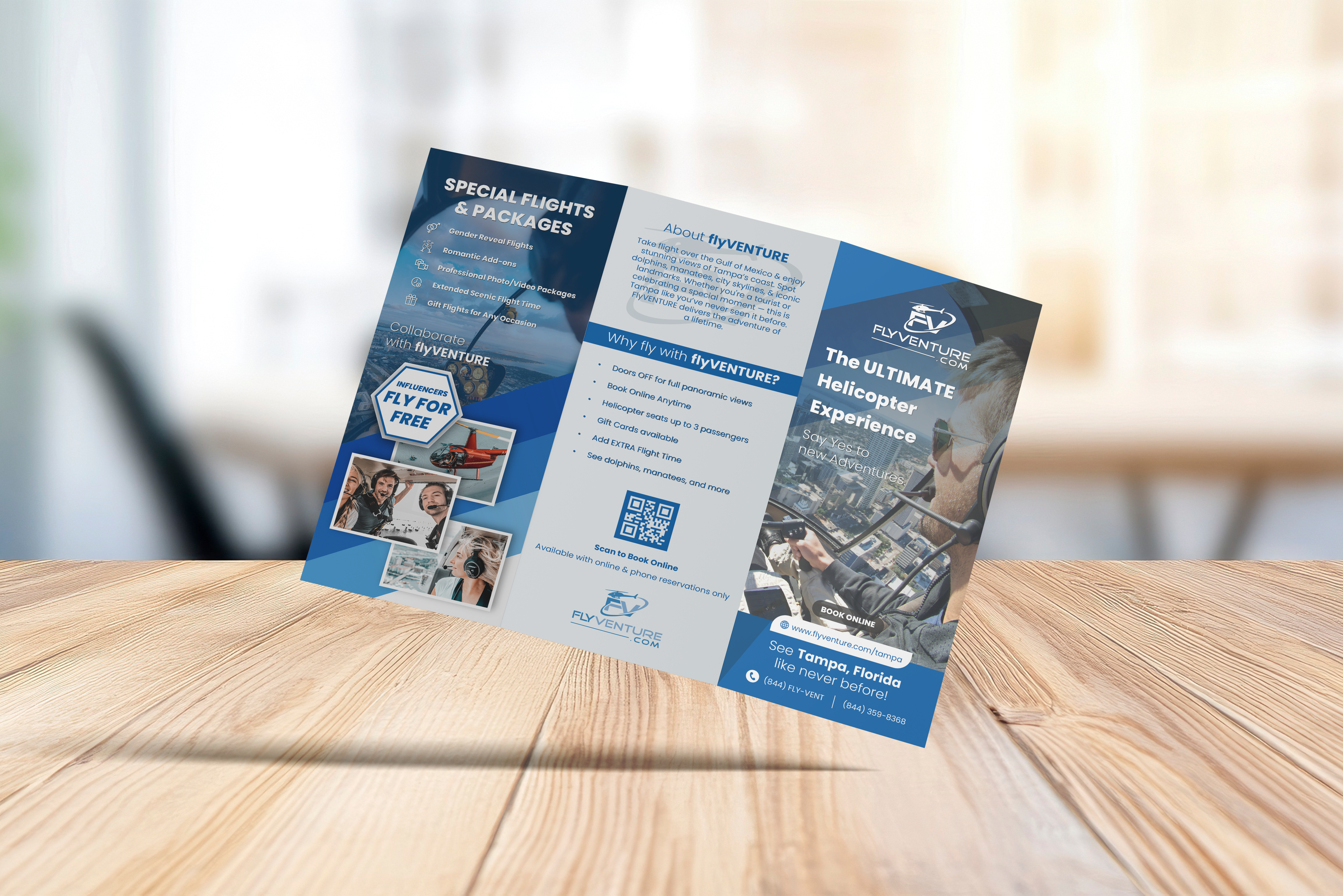 Flyer Design by Designed by MS for Heli Aviation Florida, LLC | Design #35567797