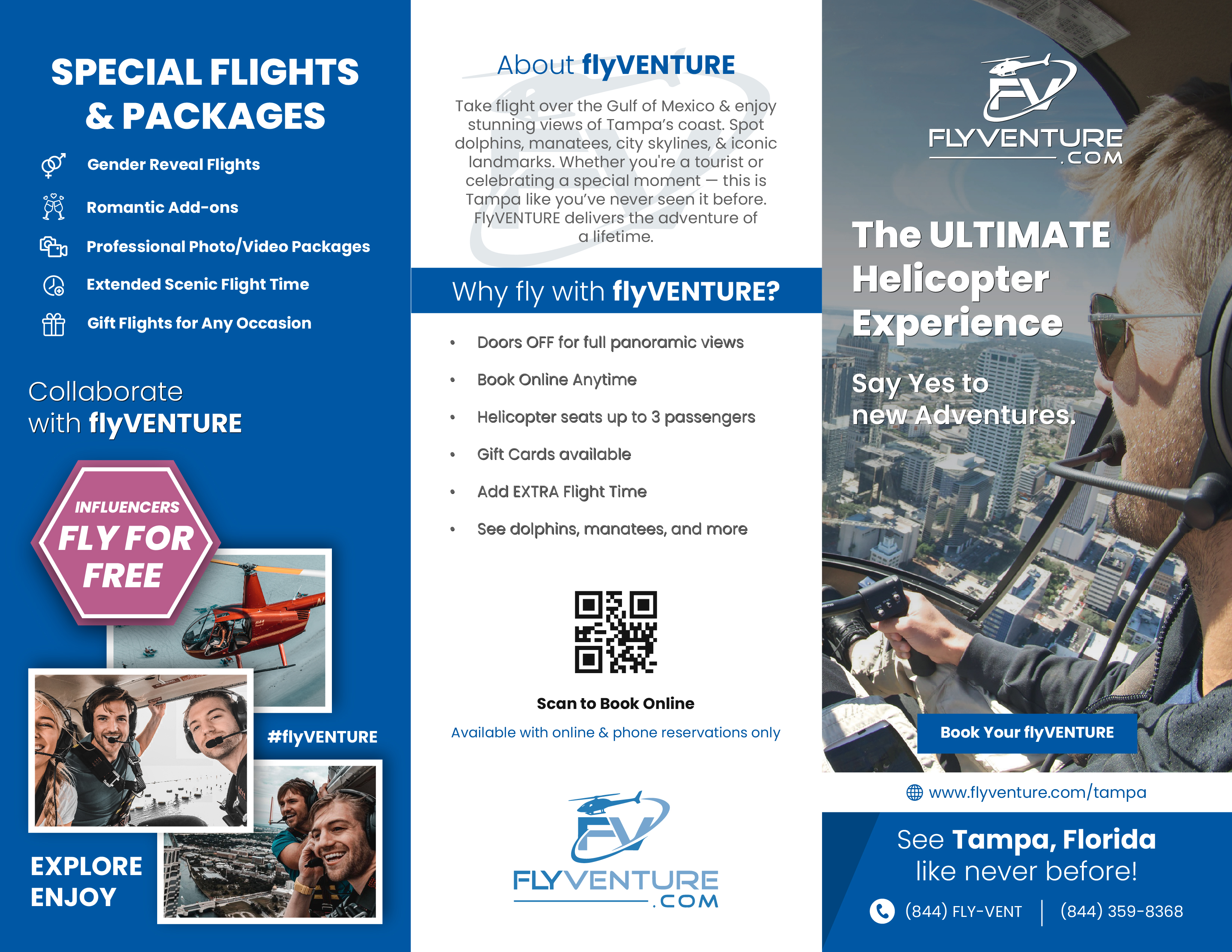 Flyer Design by Designed by MS for Heli Aviation Florida, LLC | Design #35572142