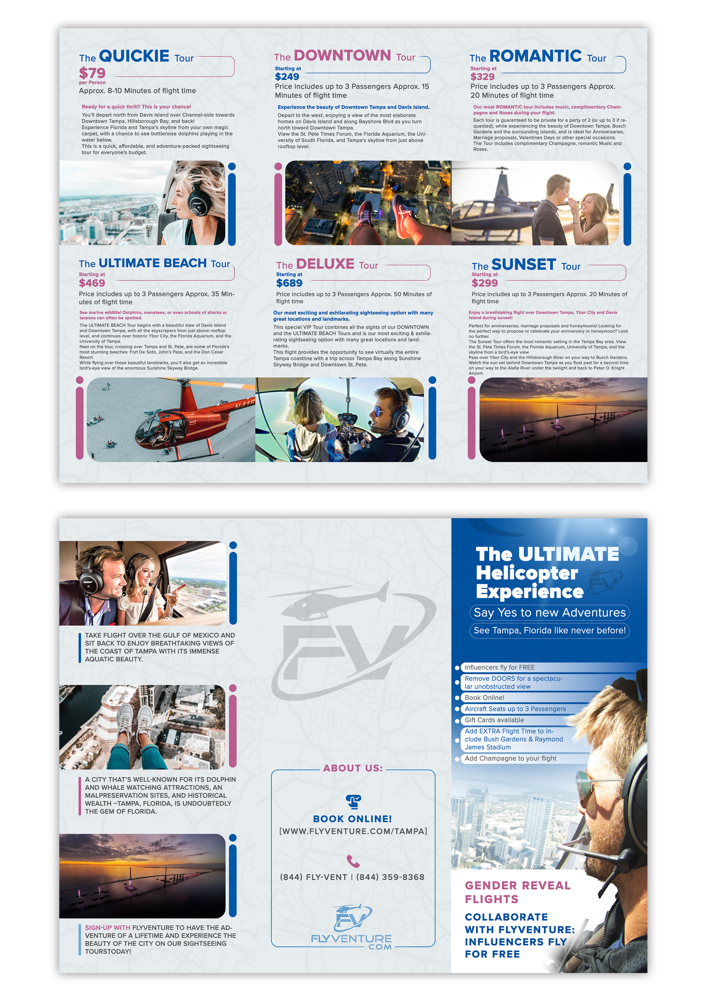 Flyer Design by Farvahar Design Studio for Heli Aviation Florida, LLC | Design #35566578