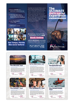 Flyer Design by Farvahar Design Studio for Heli Aviation Florida, LLC | Design: #35566823
