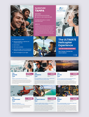 Diseño de Flyer por @u9icorngraphix para Heli Aviation Florida, LLC | Diseño: #35566405