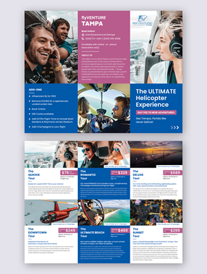 Diseño de Flyer por @u9icorngraphix para Heli Aviation Florida, LLC | Diseño: #35566613