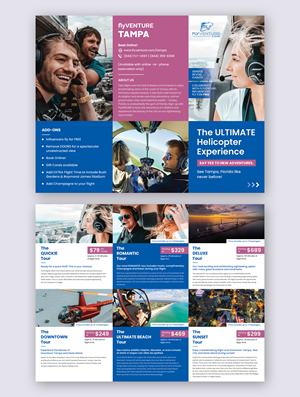 Diseño de Flyer por @u9icorngraphix para Heli Aviation Florida, LLC | Diseño: #35578797