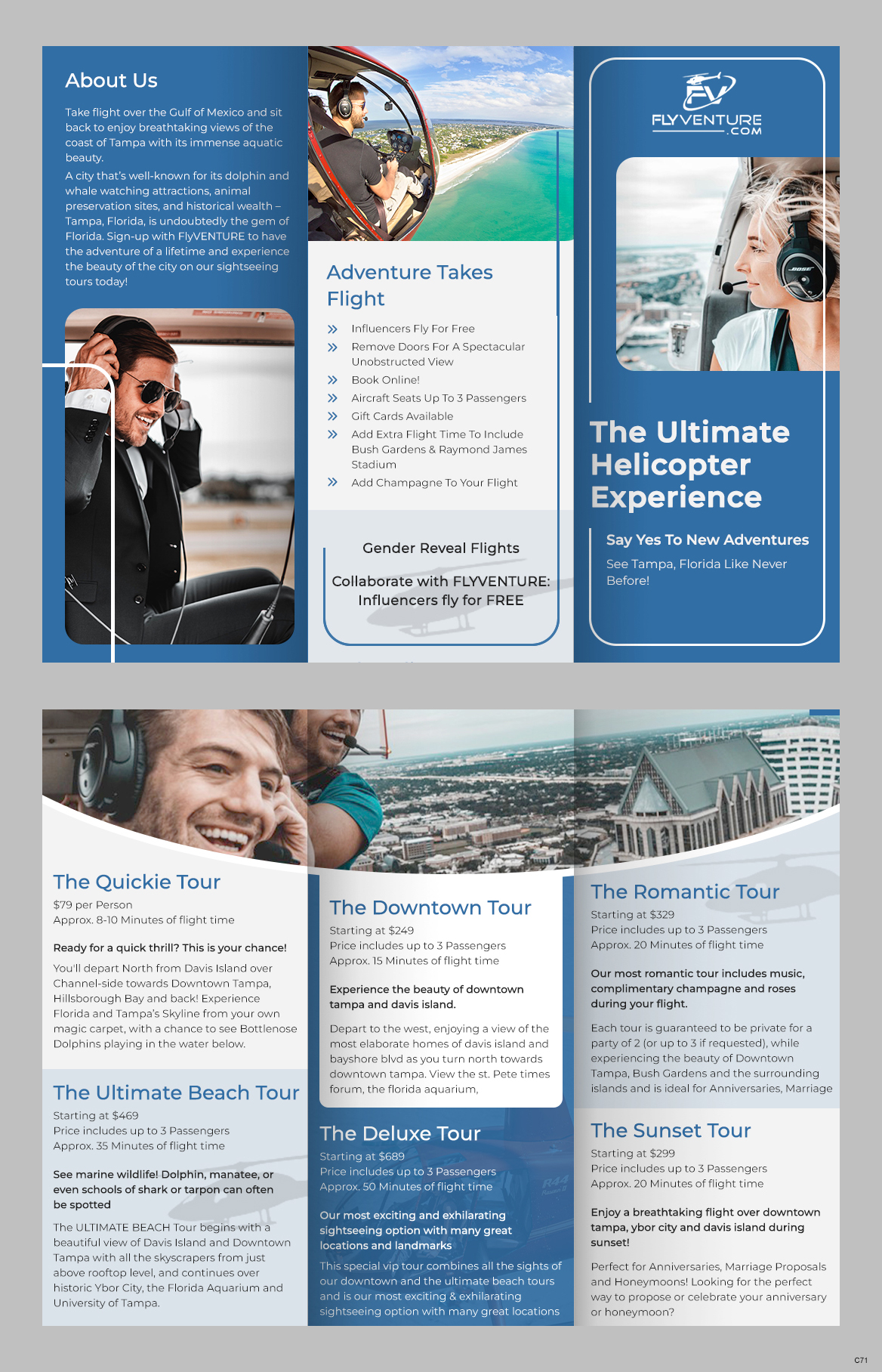 Design de Flyer par pb pour Heli Aviation Florida, LLC | Design #35572903
