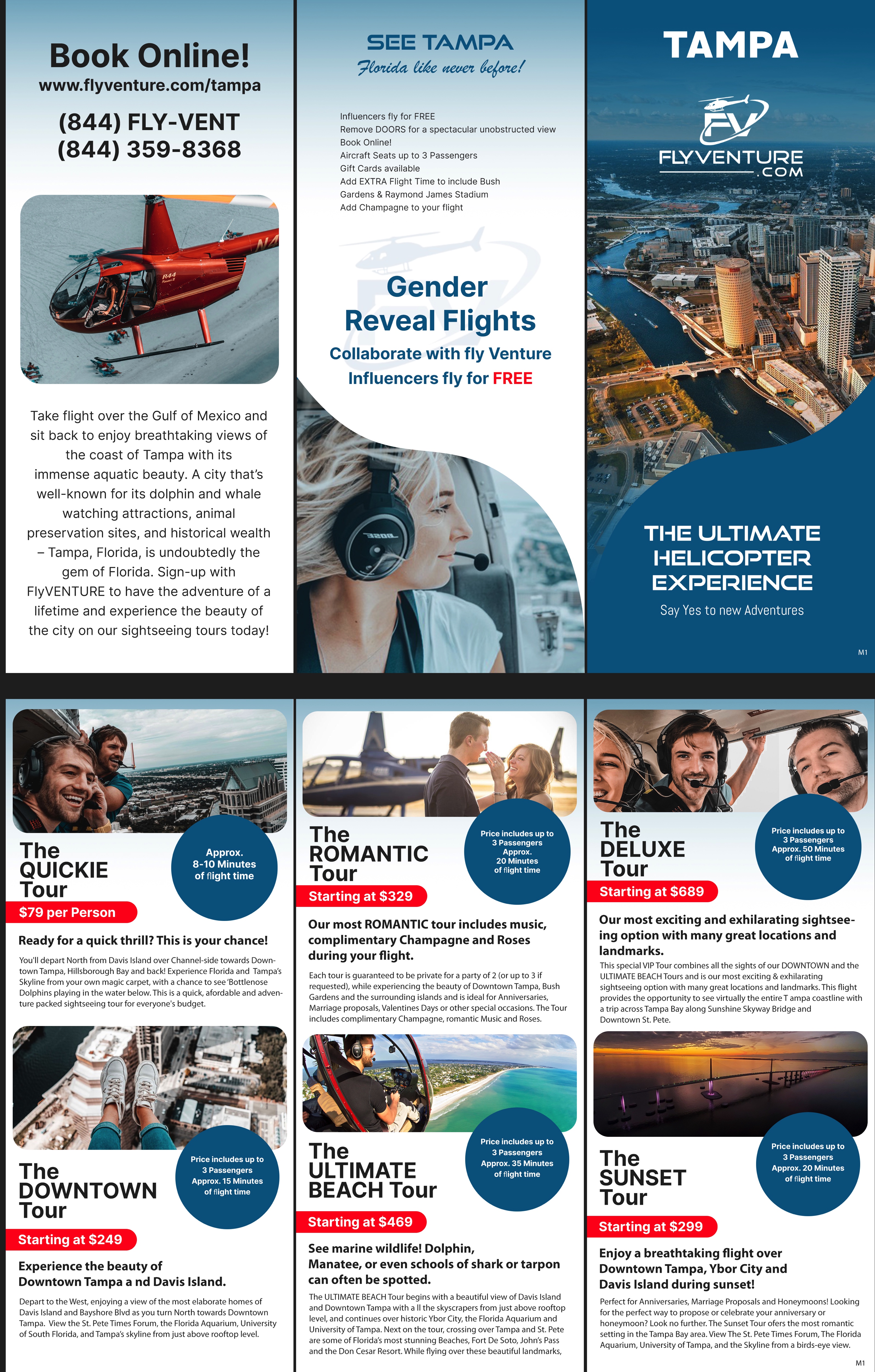 Flyer Design by pb for Heli Aviation Florida, LLC | Design #35572906