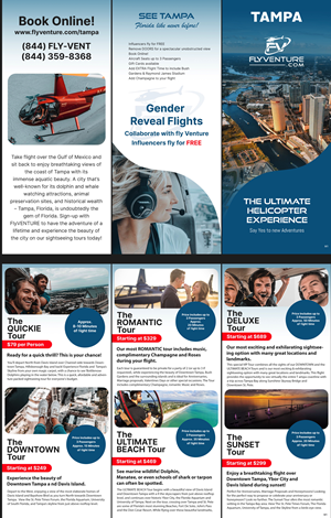 Flyer Design by pb for Heli Aviation Florida, LLC | Design: #35572906