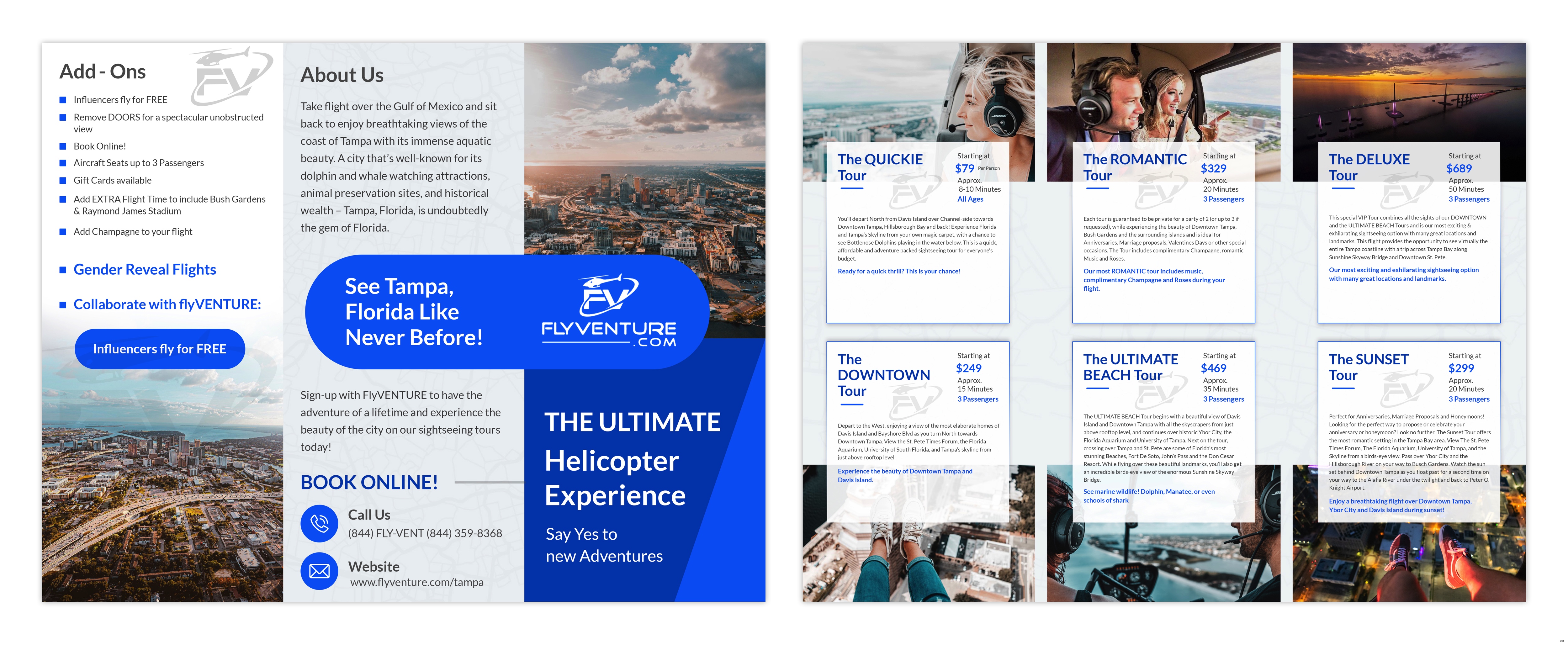 Diseño de Flyer por pb para Heli Aviation Florida, LLC | Diseño #35572909