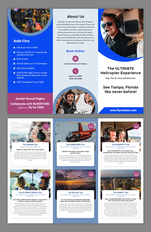 Flyer Design by pb for Heli Aviation Florida, LLC | Design: #35572910