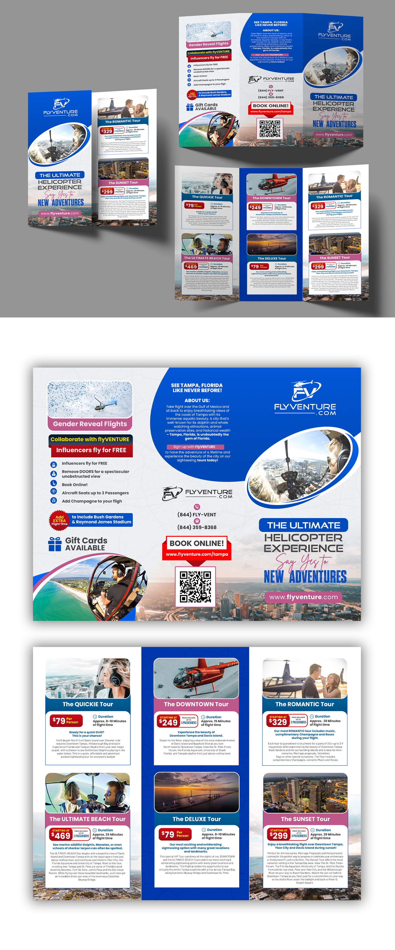 Flyer Design by debdesign for Heli Aviation Florida, LLC | Design #35565014