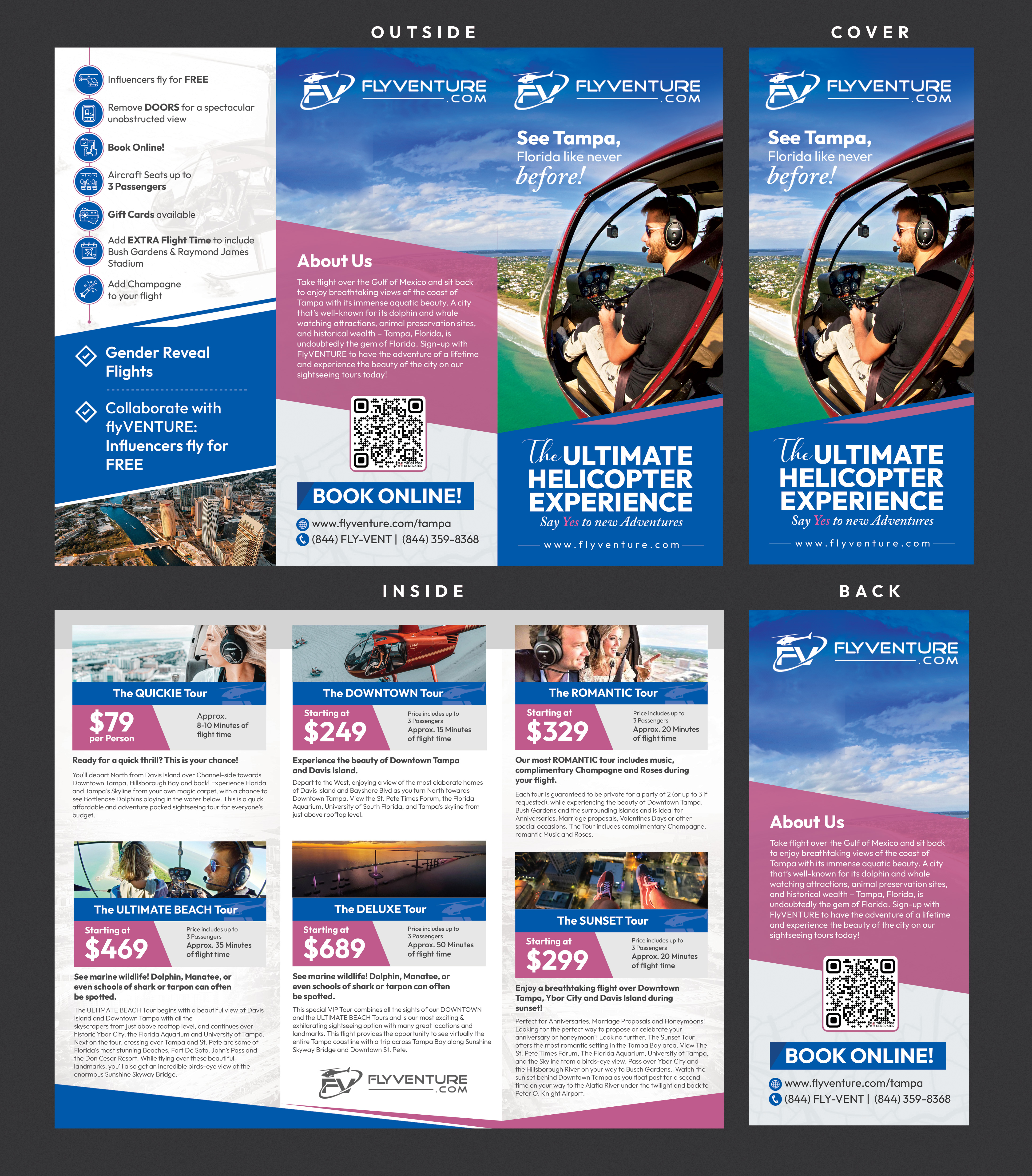 Flyer Design by Stan$oul for Heli Aviation Florida, LLC | Design #35563276