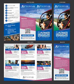 Flyer Design by Stan$oul for Heli Aviation Florida, LLC | Design: #35563276