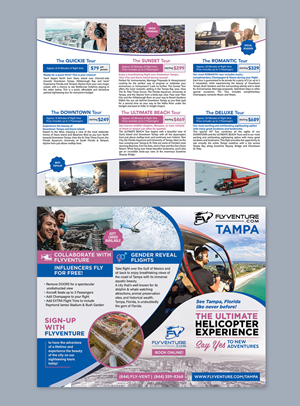 Flyer Design by DA. for Heli Aviation Florida, LLC | Design: #35564191