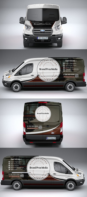 Car Wrap Design by ANGGI MAULANA PRAKOSO for Brand Pros Media | Design: #35564325