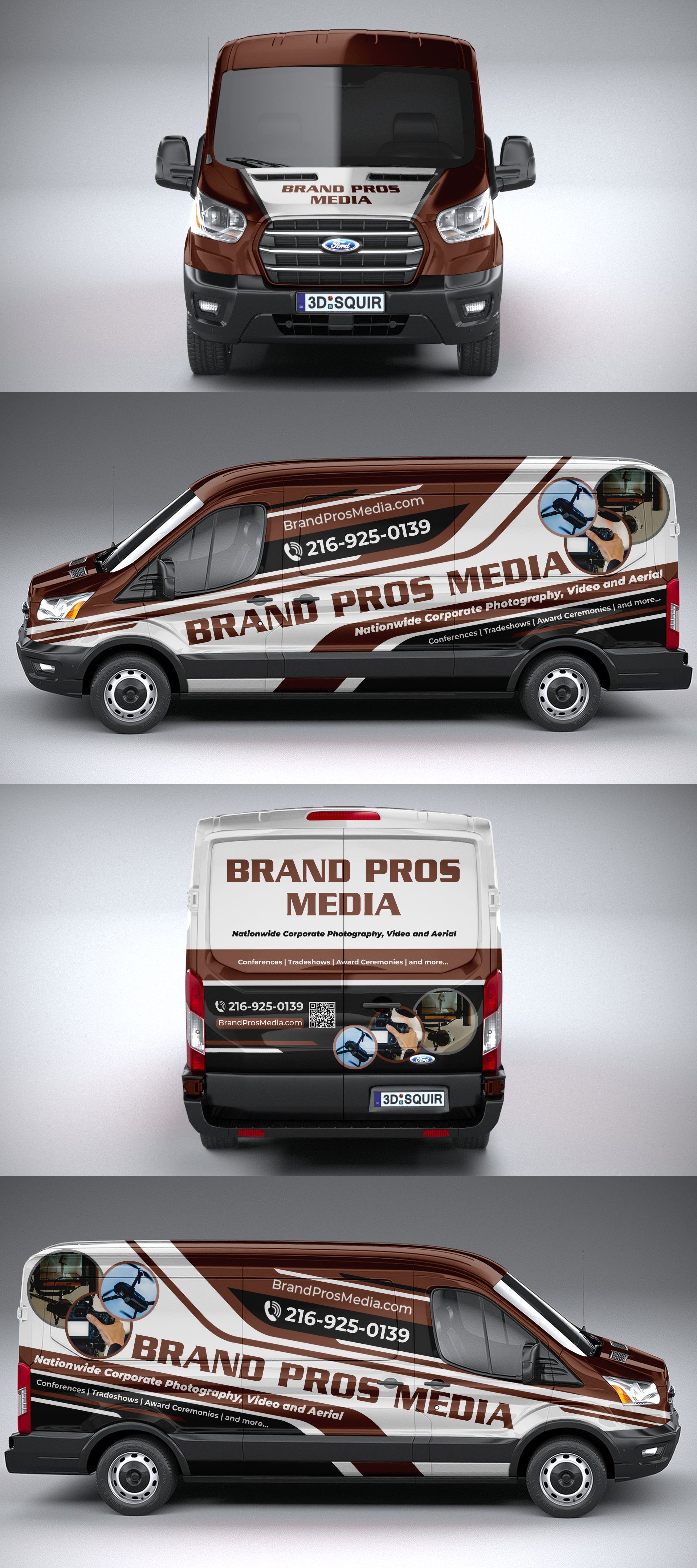 Diseño de Rotulación de Vehículo por ANGGI MAULANA PRAKOSO para Brand Pros Media | Diseño #35569721