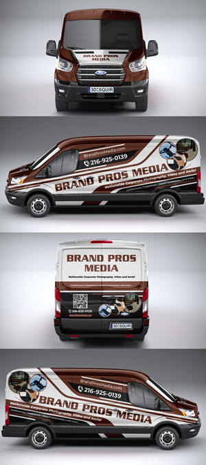 Car Wrap Design by ANGGI MAULANA PRAKOSO for Brand Pros Media | Design: #35574109