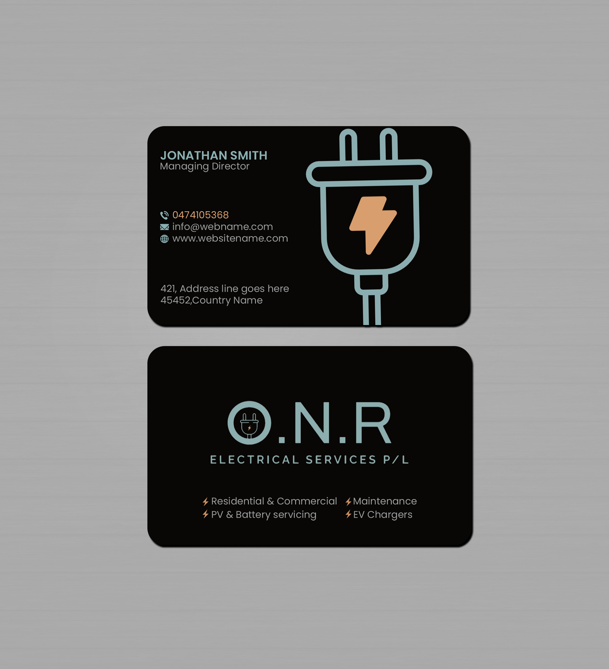 Business Card Design by Creations Box 2015 for this project | Design #35563498