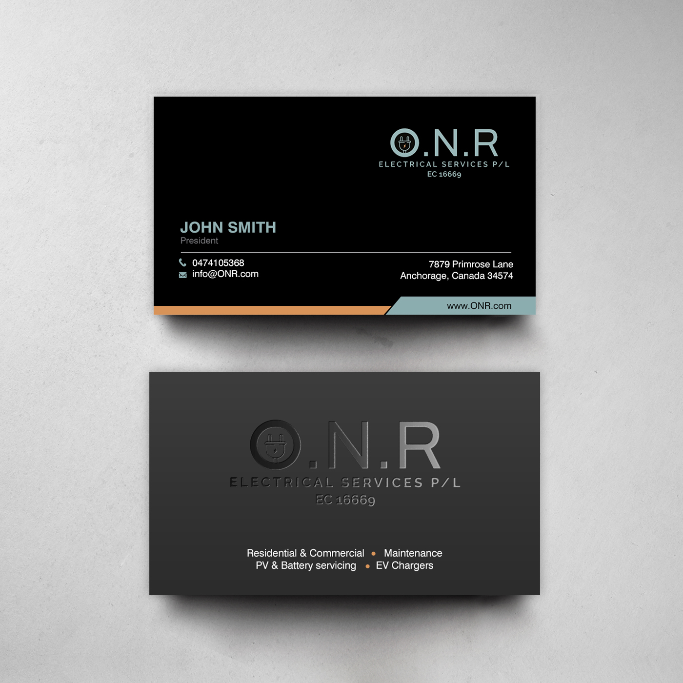 Business Card Design by chandrayaan.creative for this project | Design #35569061