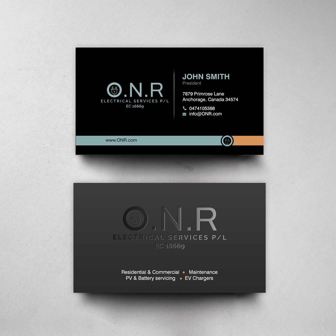 Business Card Design by chandrayaan.creative for this project | Design #35569066