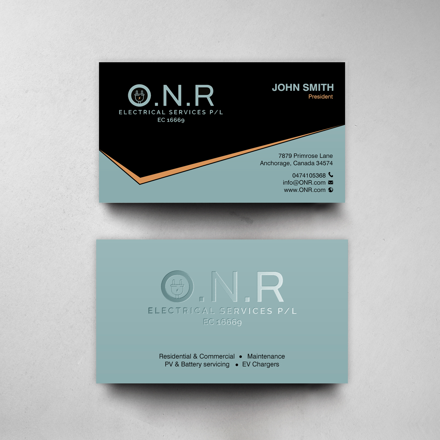 Business Card Design by chandrayaan.creative for this project | Design #35569079