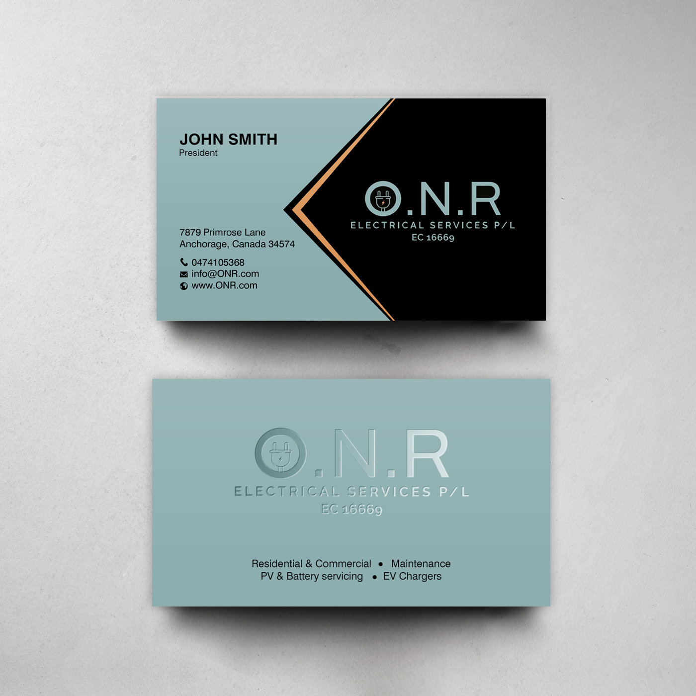 Diseño de Tarjeta de Presentación por chandrayaan.creative para este proyecto | Diseño #35569083