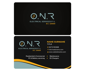 Business Card Design by rainbowmagic2017