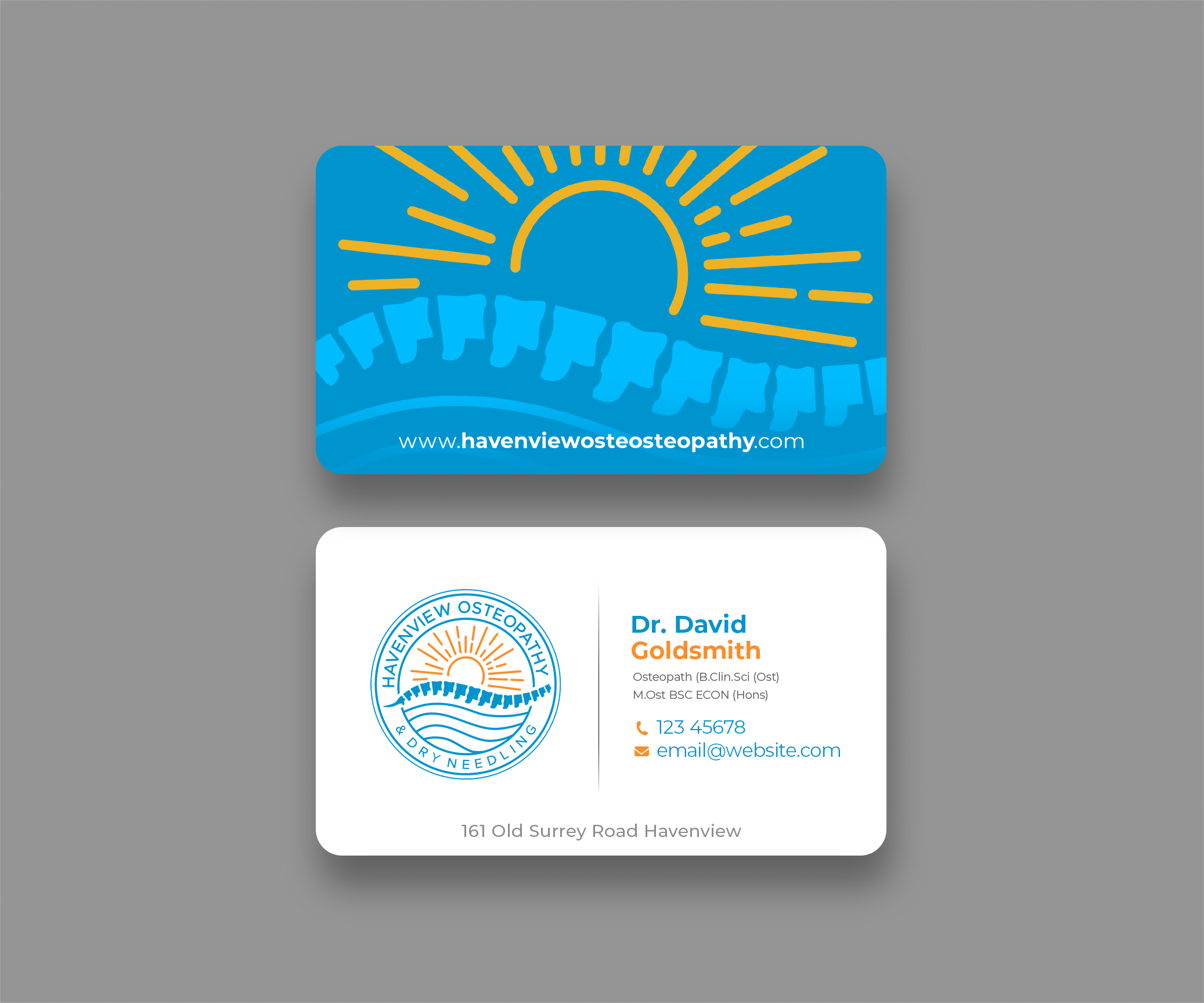 Business Card Design by Andrés Sebastián for this project | Design #35567366