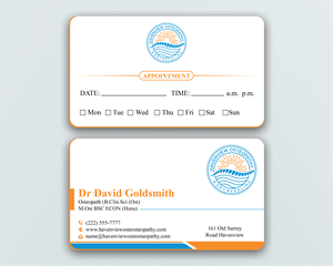 Business Card Design by DesignerShahadat for this project | Design: #35569486