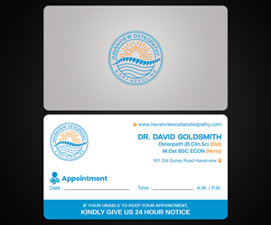 Business Card Design by rainbowmagic2017 for this project | Design #35588179