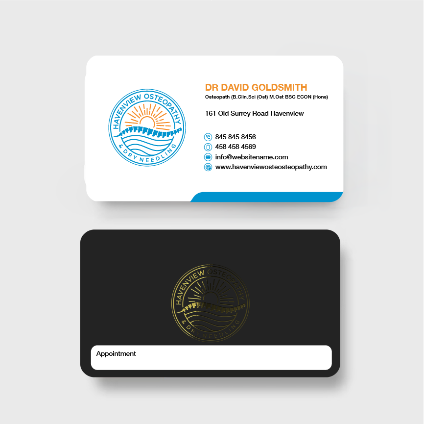 Business Card Design by Isu-D for this project | Design #35582715