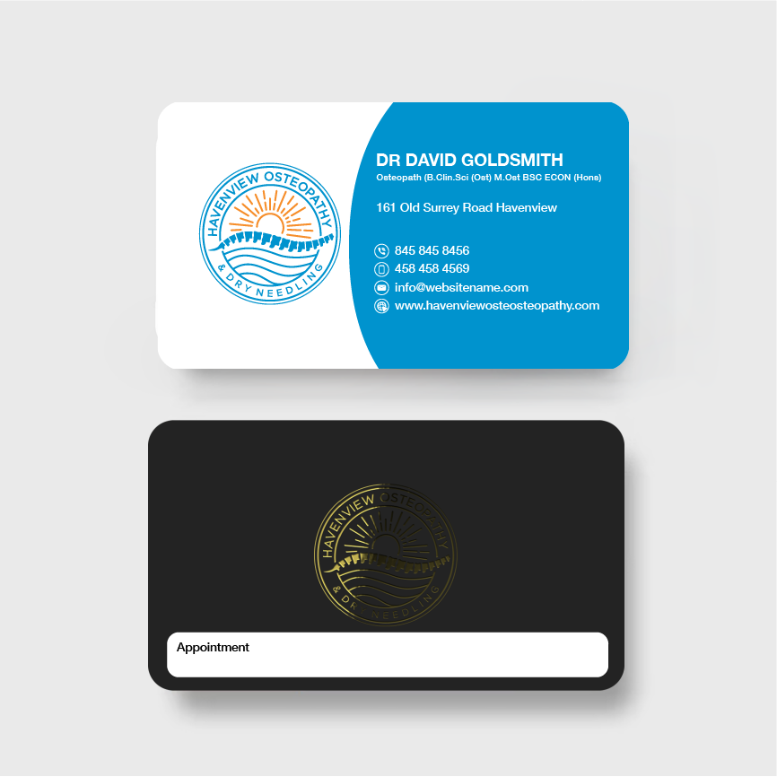 Business Card Design by Isu-D for this project | Design #35582718