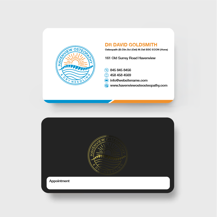 Business Card Design by Isu-D for this project | Design #35582719