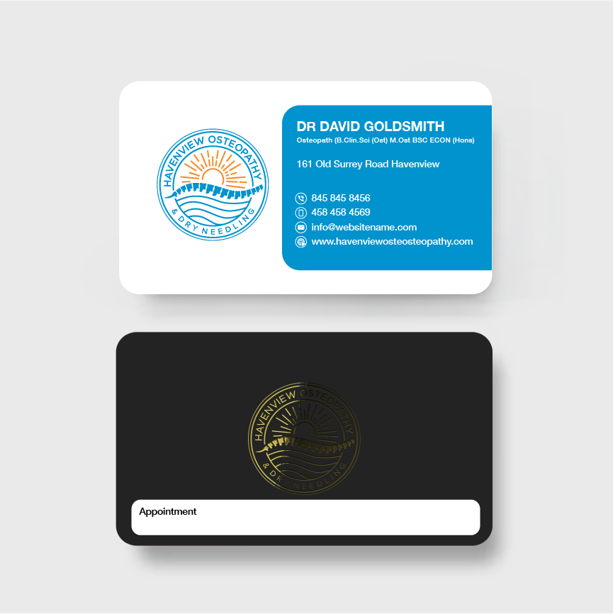 Business Card Design by Isu-D for this project | Design #35582722