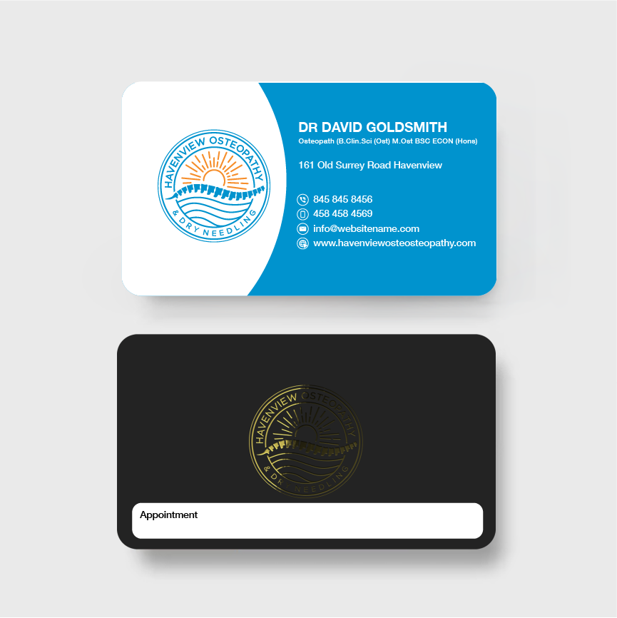 Business Card Design by Isu-D for this project | Design #35582724